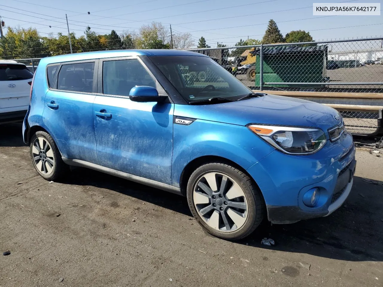 2019 Kia Soul + VIN: KNDJP3A56K7642177 Lot: 74480034