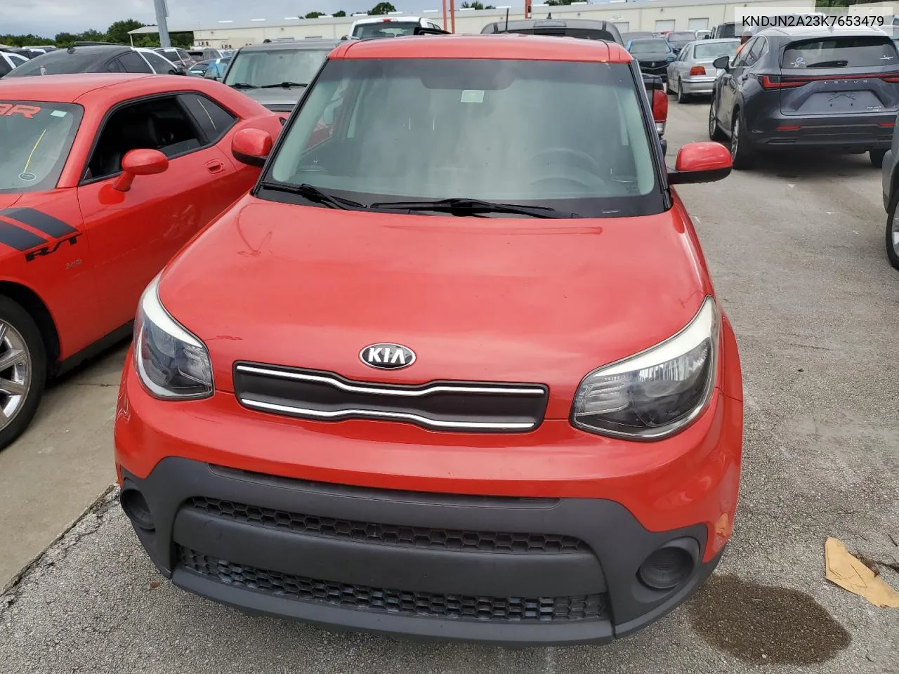 2019 Kia Soul VIN: KNDJN2A23K7653479 Lot: 74842484