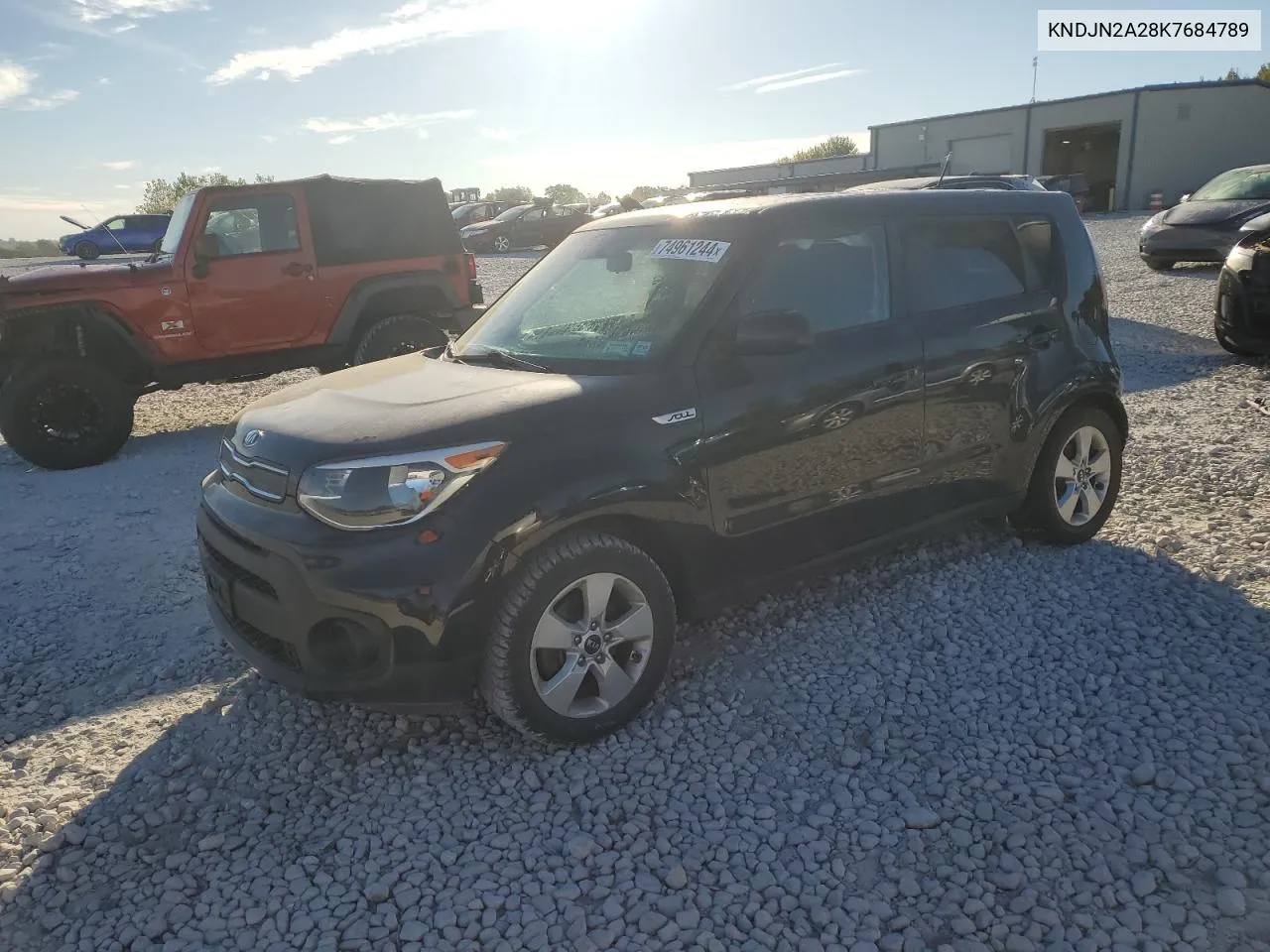 2019 Kia Soul VIN: KNDJN2A28K7684789 Lot: 74961244