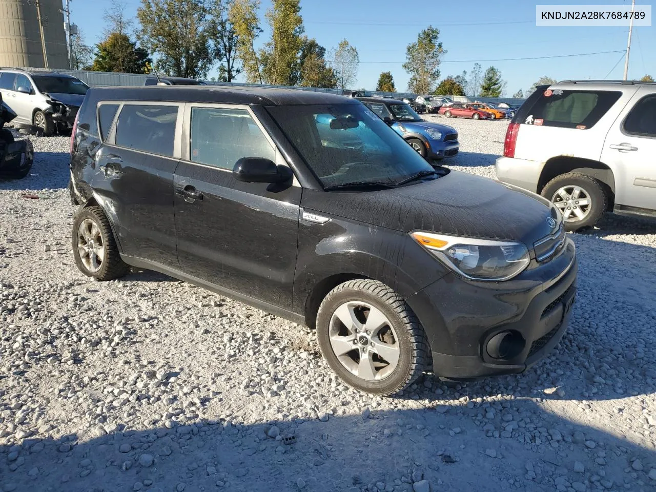 2019 Kia Soul VIN: KNDJN2A28K7684789 Lot: 74961244