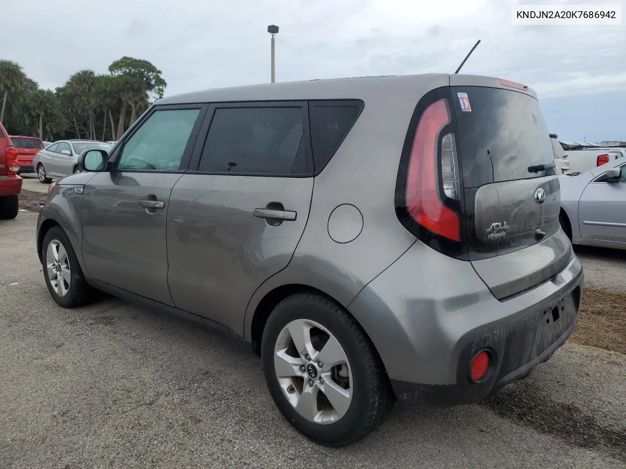 2019 Kia Soul VIN: KNDJN2A20K7686942 Lot: 75075884