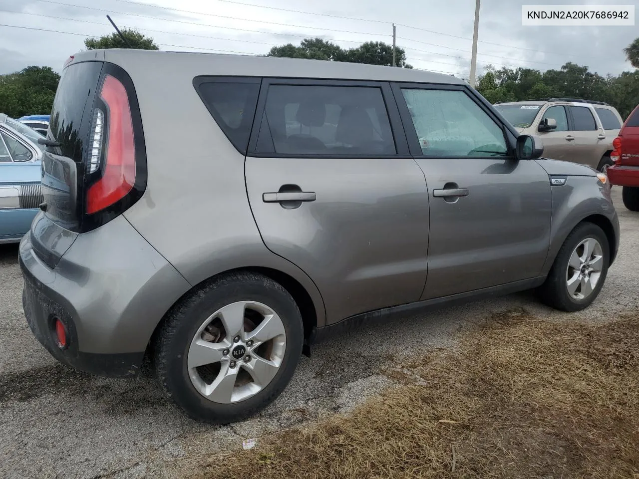 2019 Kia Soul VIN: KNDJN2A20K7686942 Lot: 75075884