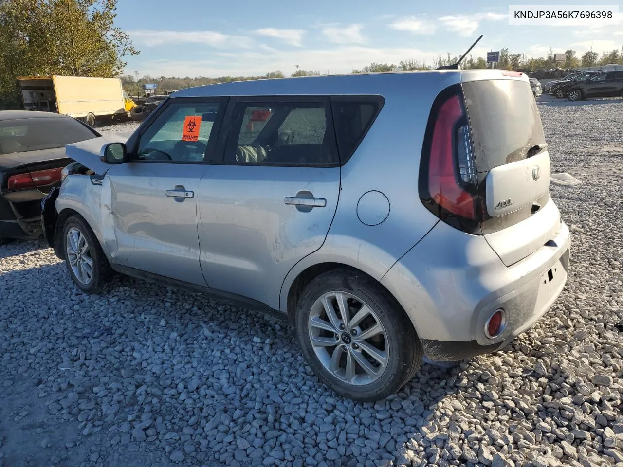 2019 Kia Soul + VIN: KNDJP3A56K7696398 Lot: 75457324