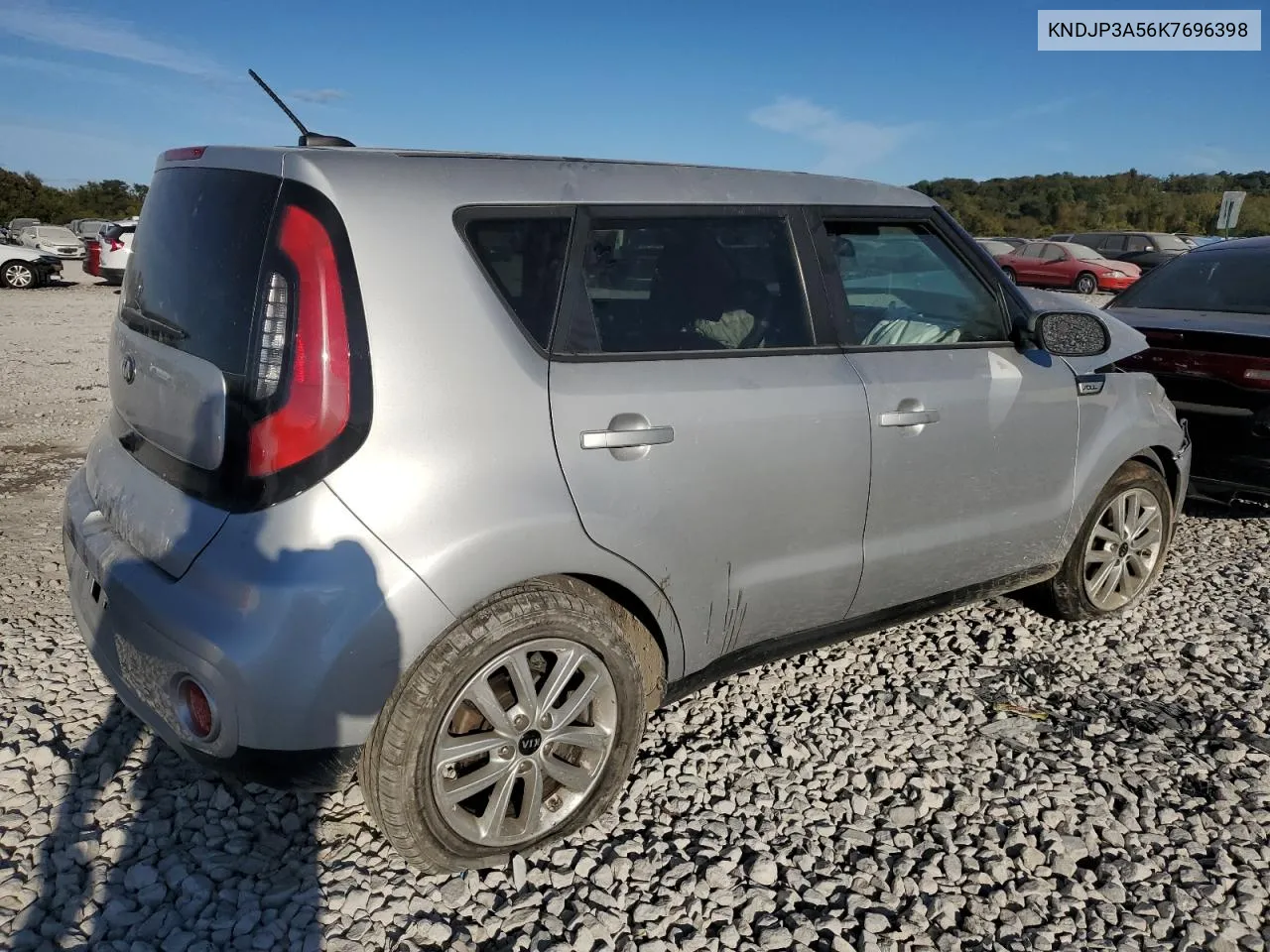 2019 Kia Soul + VIN: KNDJP3A56K7696398 Lot: 75457324