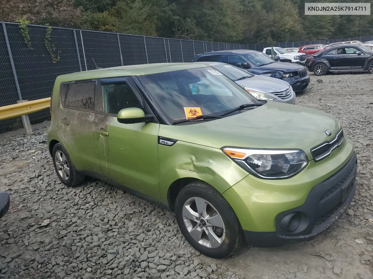 2019 Kia Soul VIN: KNDJN2A25K7914711 Lot: 75766074