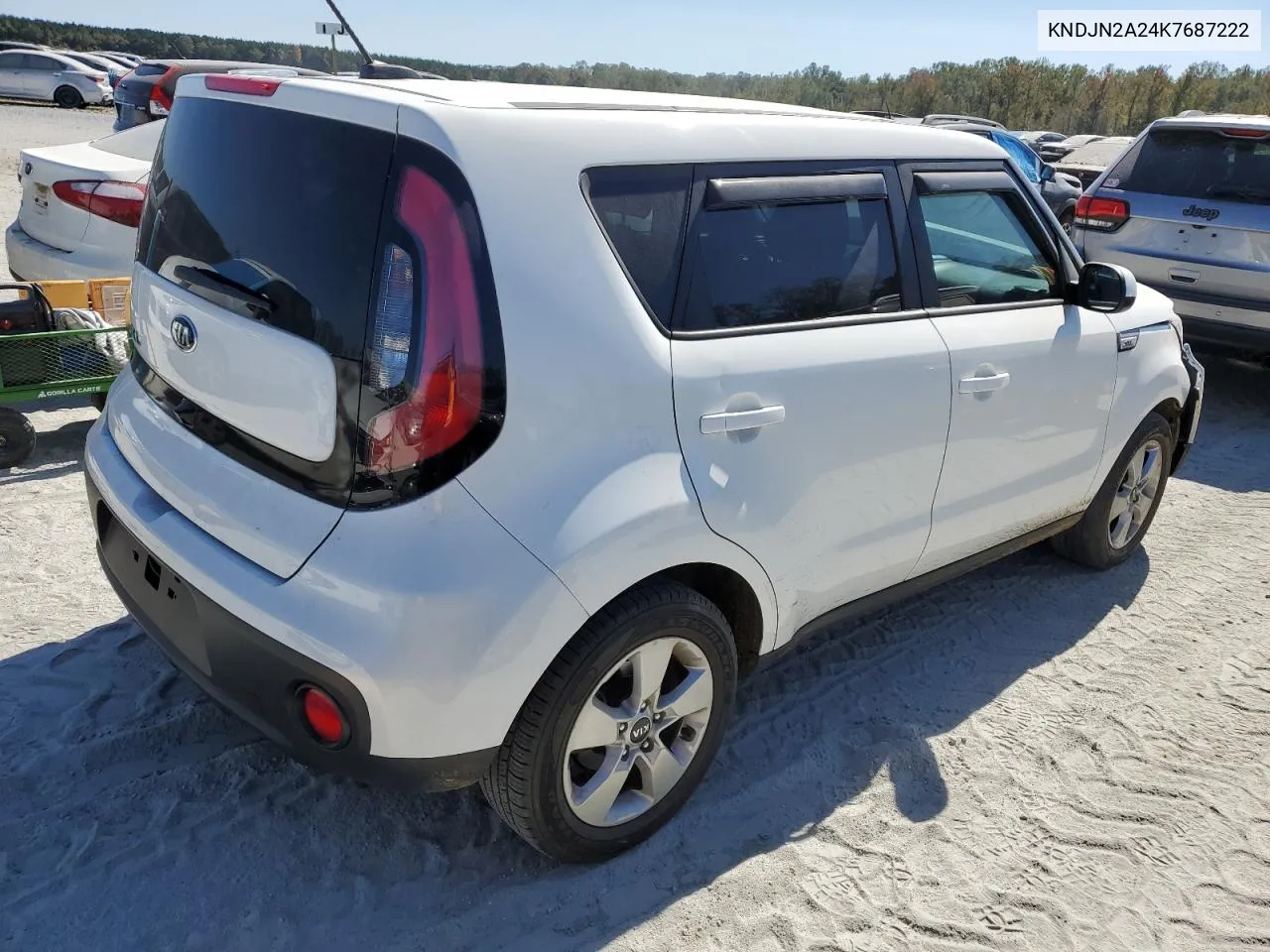 2019 Kia Soul VIN: KNDJN2A24K7687222 Lot: 75825904