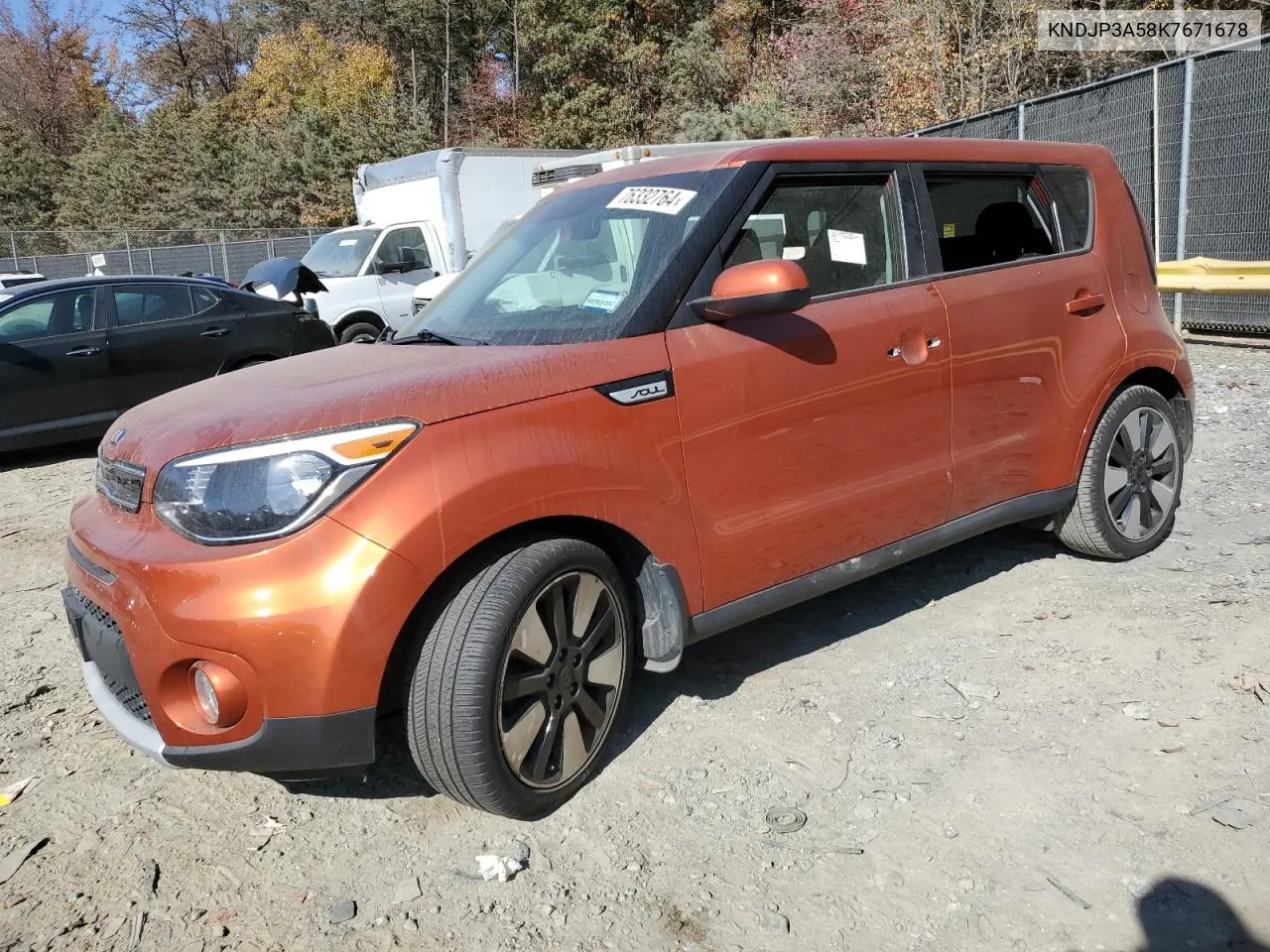 2019 Kia Soul + VIN: KNDJP3A58K7671678 Lot: 76332764