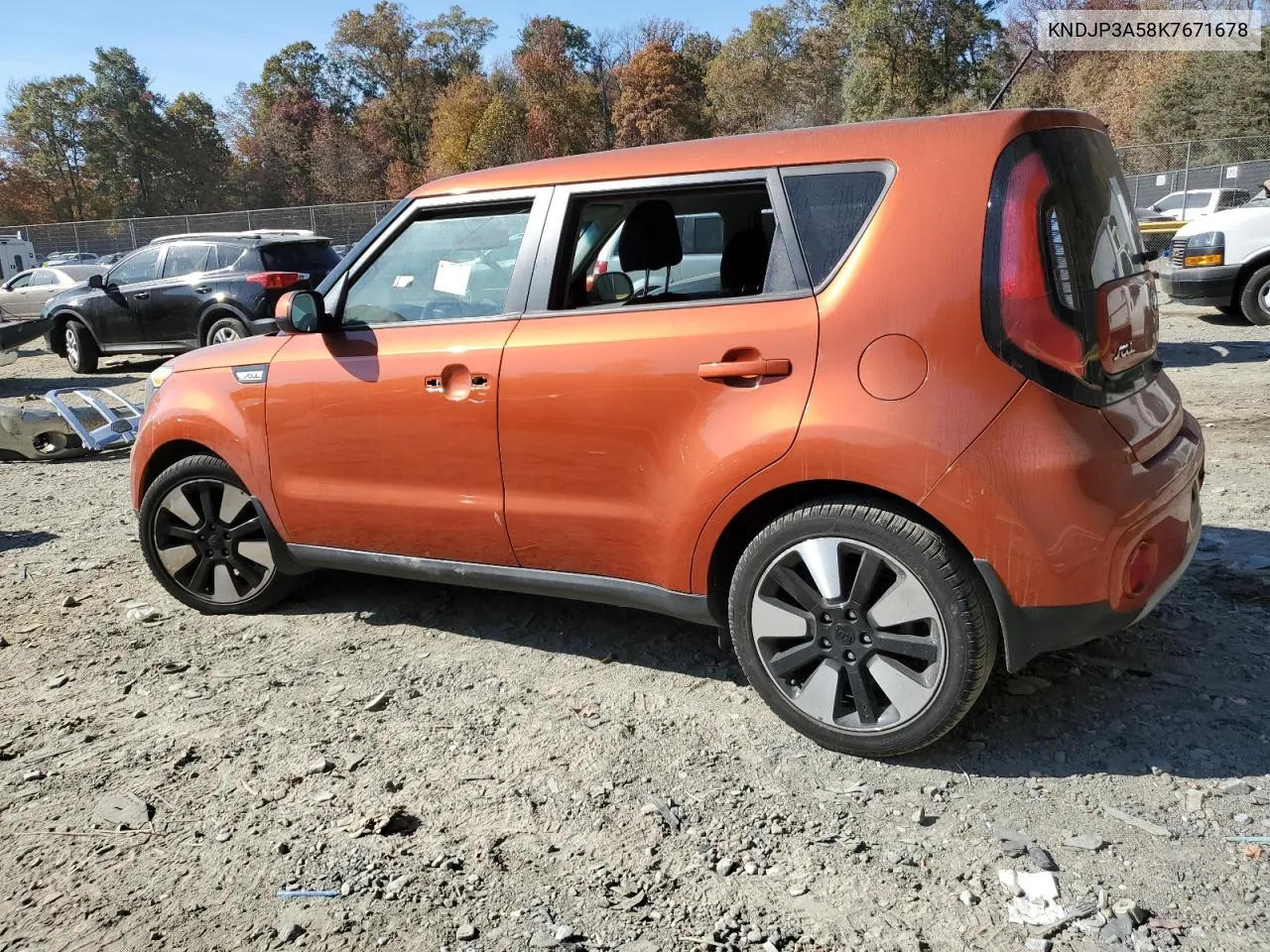 2019 Kia Soul + VIN: KNDJP3A58K7671678 Lot: 76332764