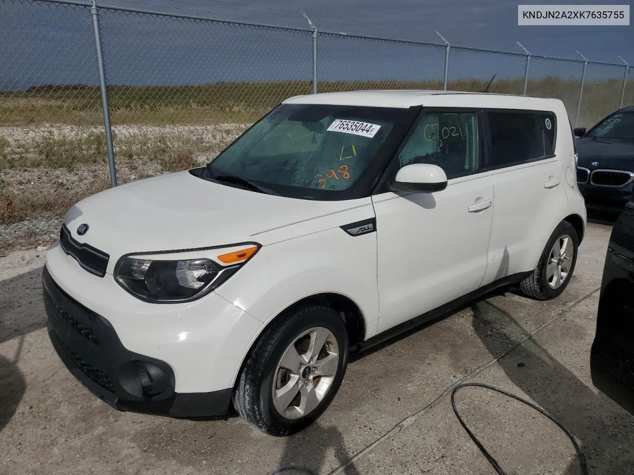 2019 Kia Soul VIN: KNDJN2A2XK7635755 Lot: 76535044