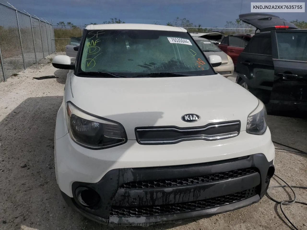 2019 Kia Soul VIN: KNDJN2A2XK7635755 Lot: 76535044