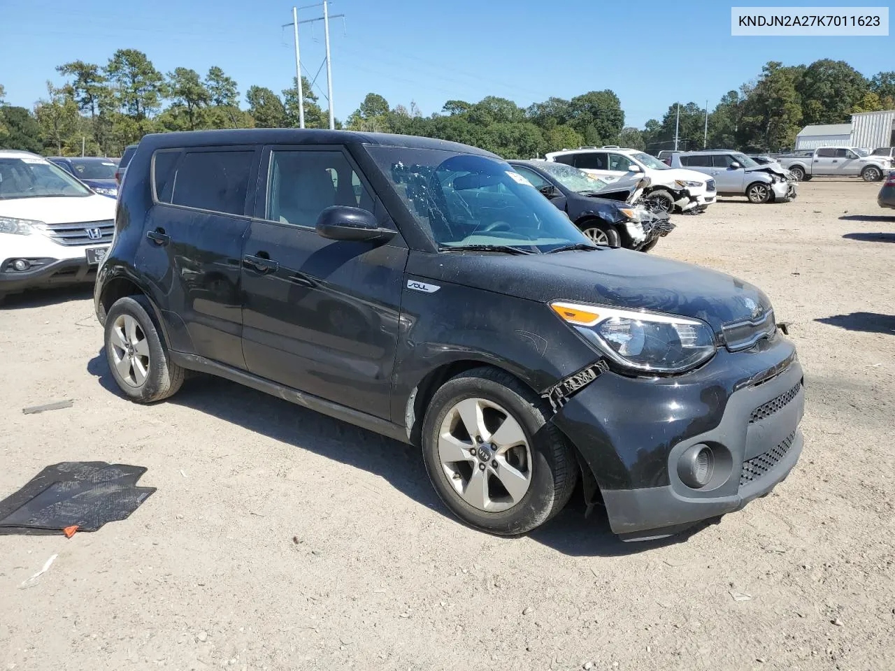 2019 Kia Soul VIN: KNDJN2A27K7011623 Lot: 76548564