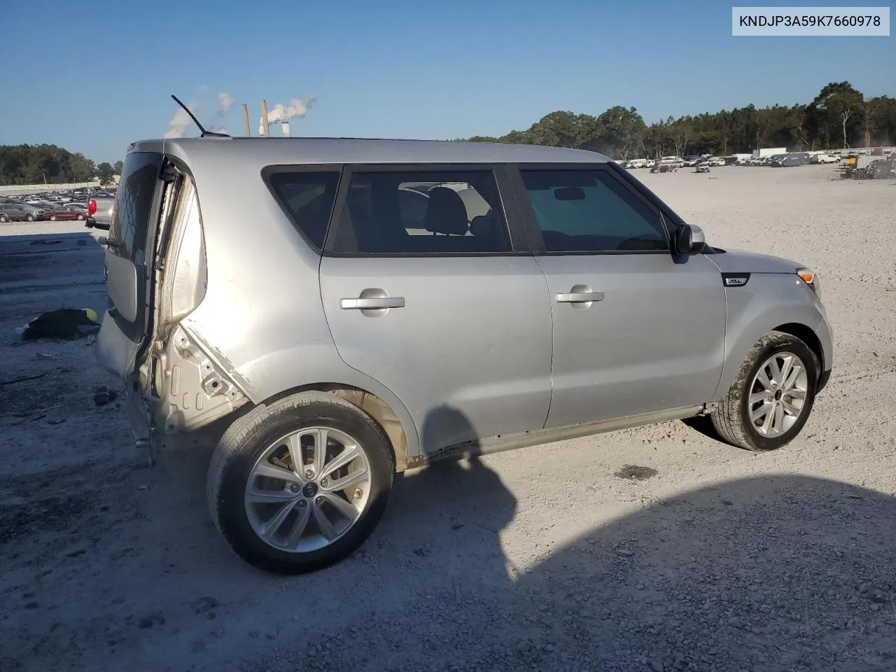 2019 Kia Soul + VIN: KNDJP3A59K7660978 Lot: 76730404