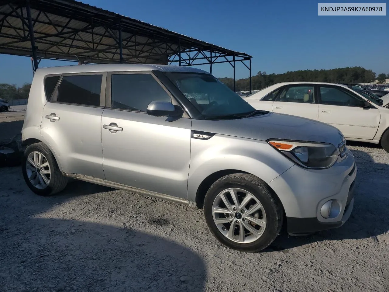 2019 Kia Soul + VIN: KNDJP3A59K7660978 Lot: 76730404