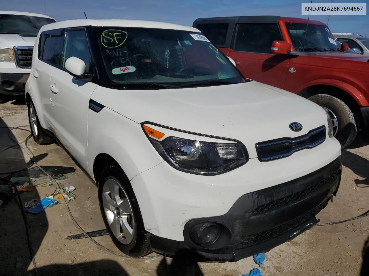 2019 Kia Soul VIN: KNDJN2A28K7694657 Lot: 77039394