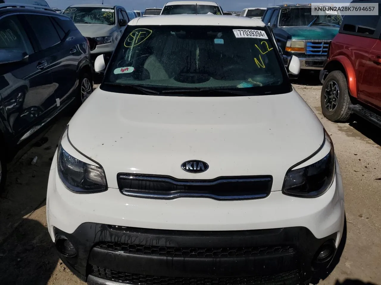 2019 Kia Soul VIN: KNDJN2A28K7694657 Lot: 77039394