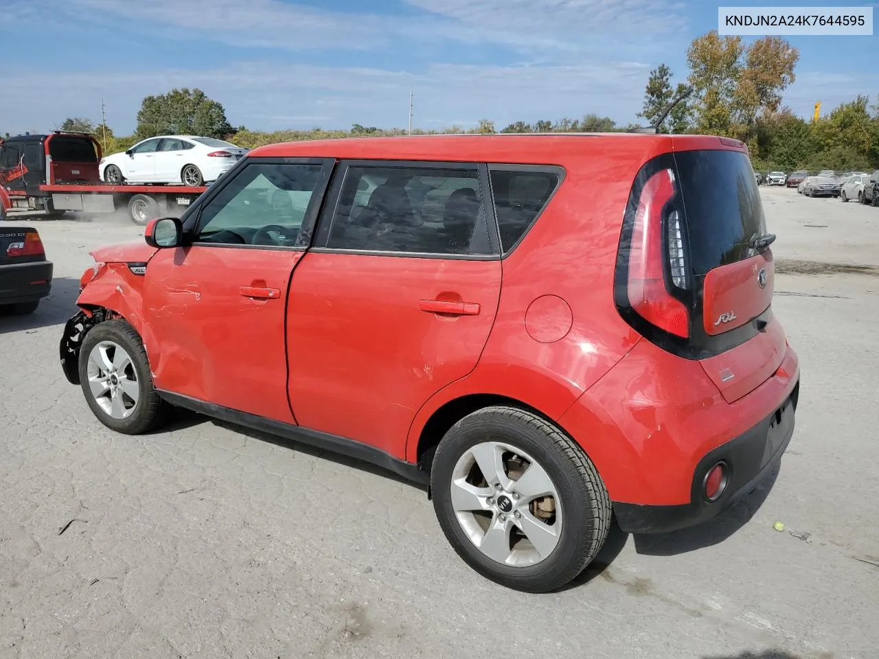 2019 Kia Soul VIN: KNDJN2A24K7644595 Lot: 77113374