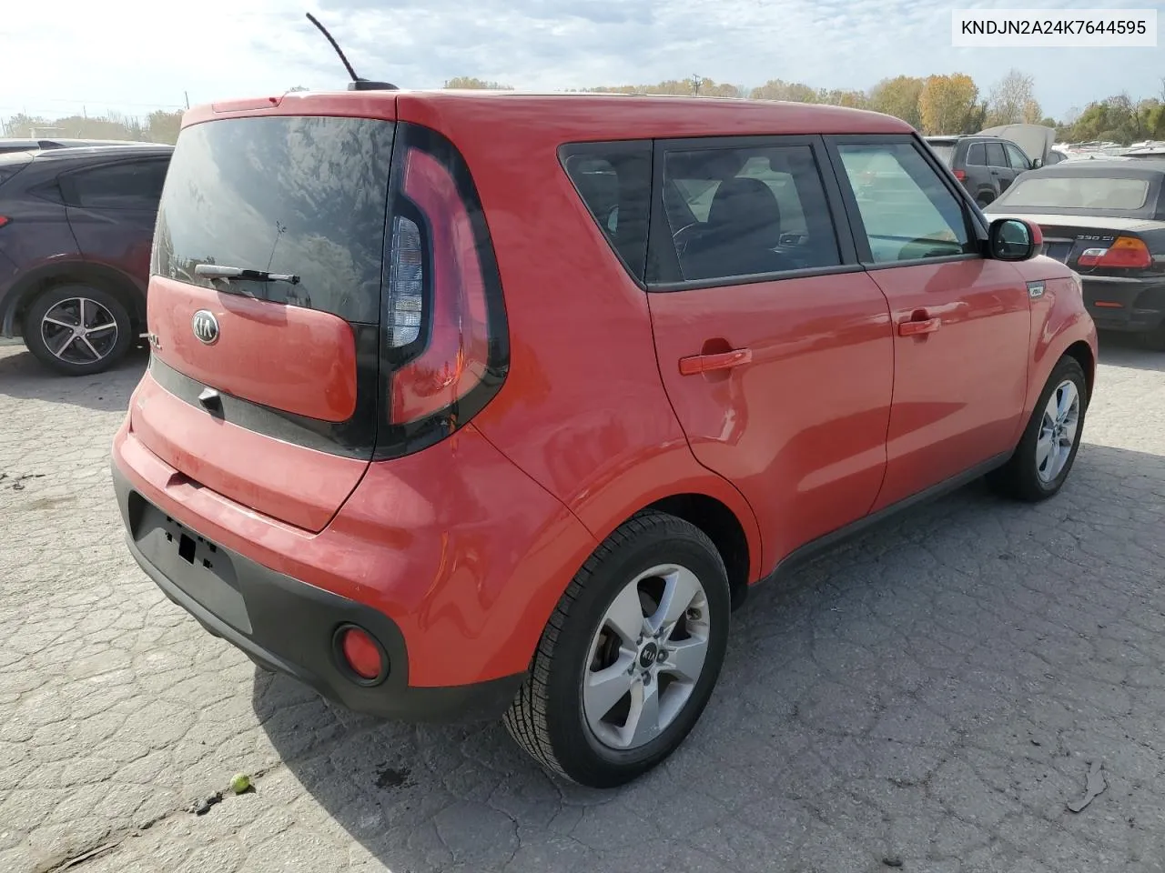 2019 Kia Soul VIN: KNDJN2A24K7644595 Lot: 77113374