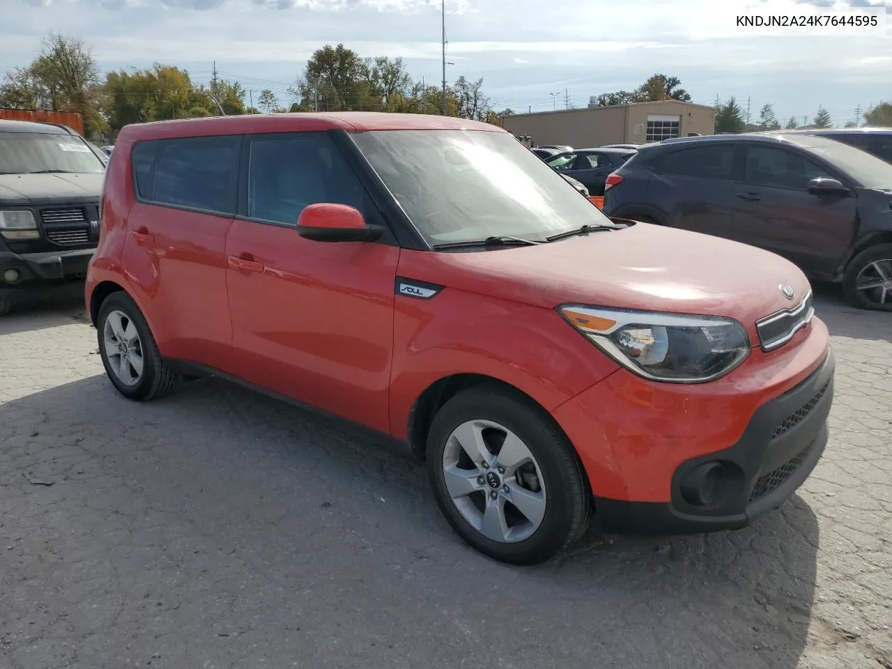 2019 Kia Soul VIN: KNDJN2A24K7644595 Lot: 77113374