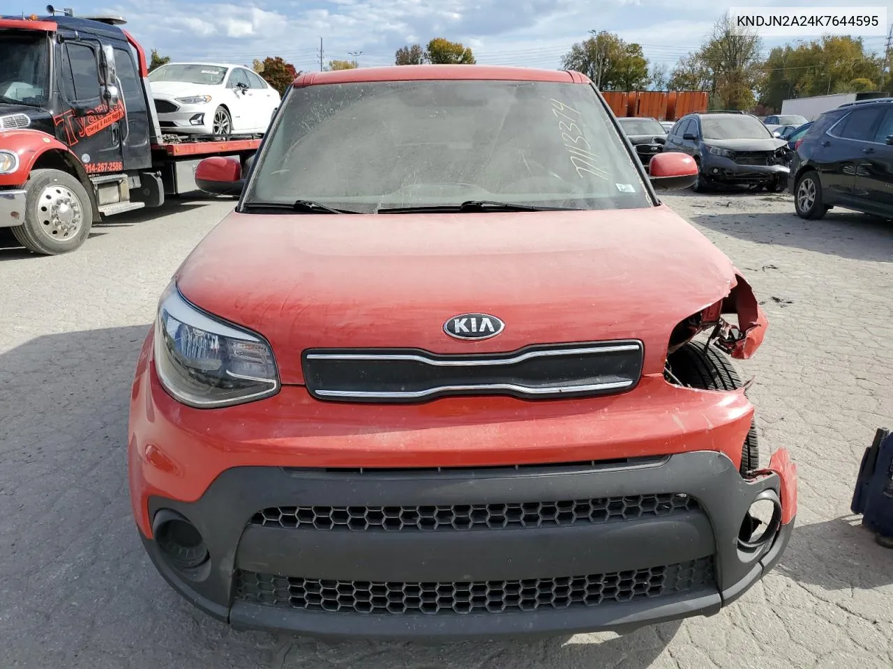 2019 Kia Soul VIN: KNDJN2A24K7644595 Lot: 77113374