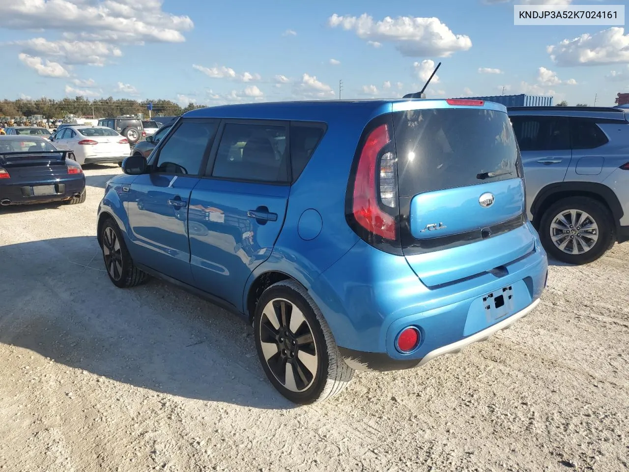 2019 Kia Soul + VIN: KNDJP3A52K7024161 Lot: 77255034