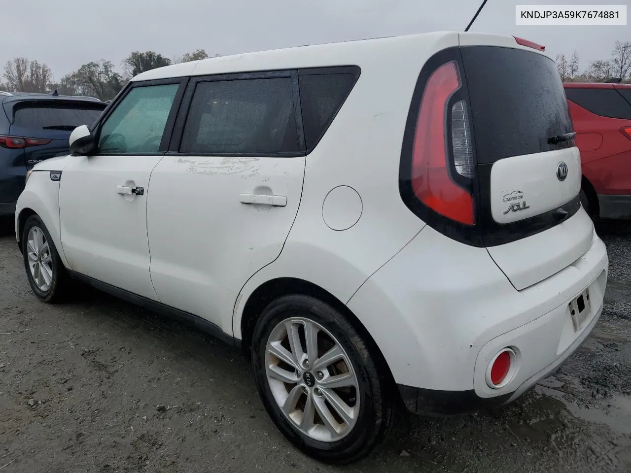 2019 Kia Soul + VIN: KNDJP3A59K7674881 Lot: 78380334