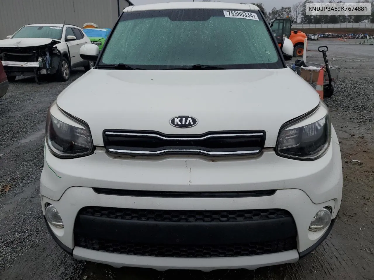 2019 Kia Soul + VIN: KNDJP3A59K7674881 Lot: 78380334