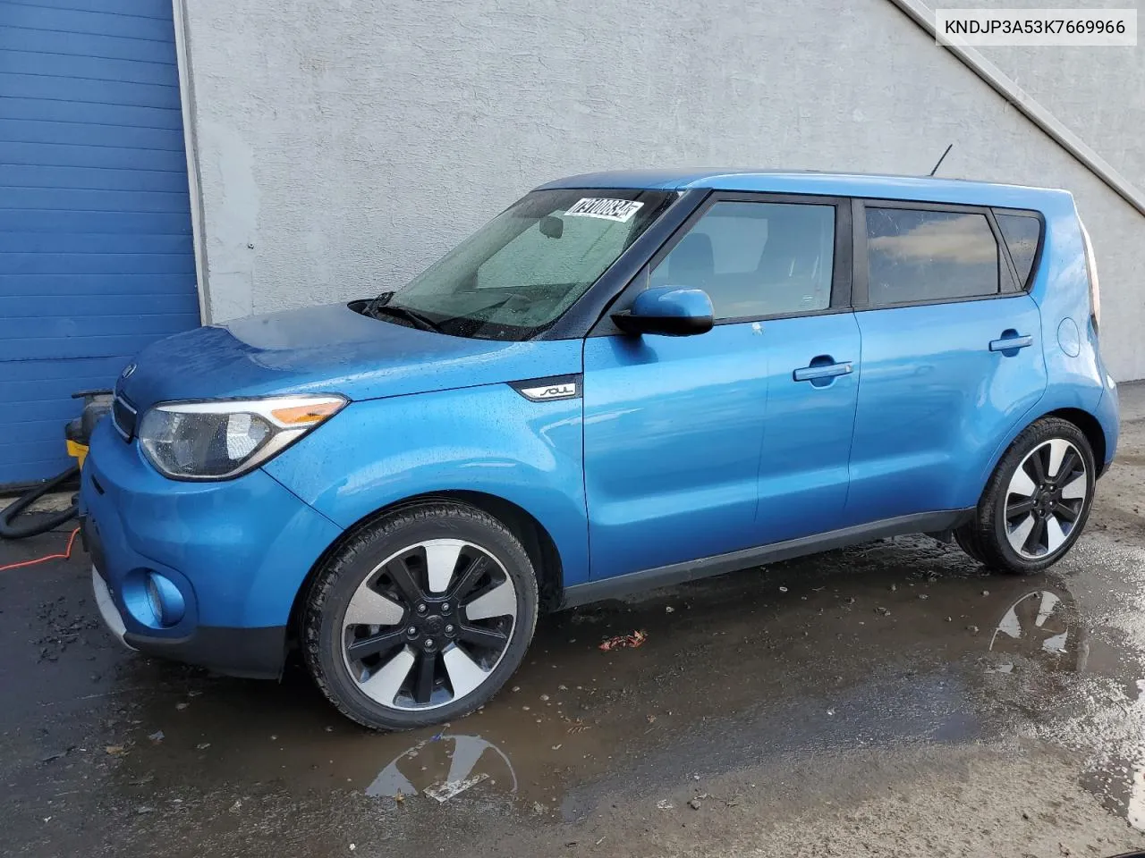 2019 Kia Soul + VIN: KNDJP3A53K7669966 Lot: 79100834