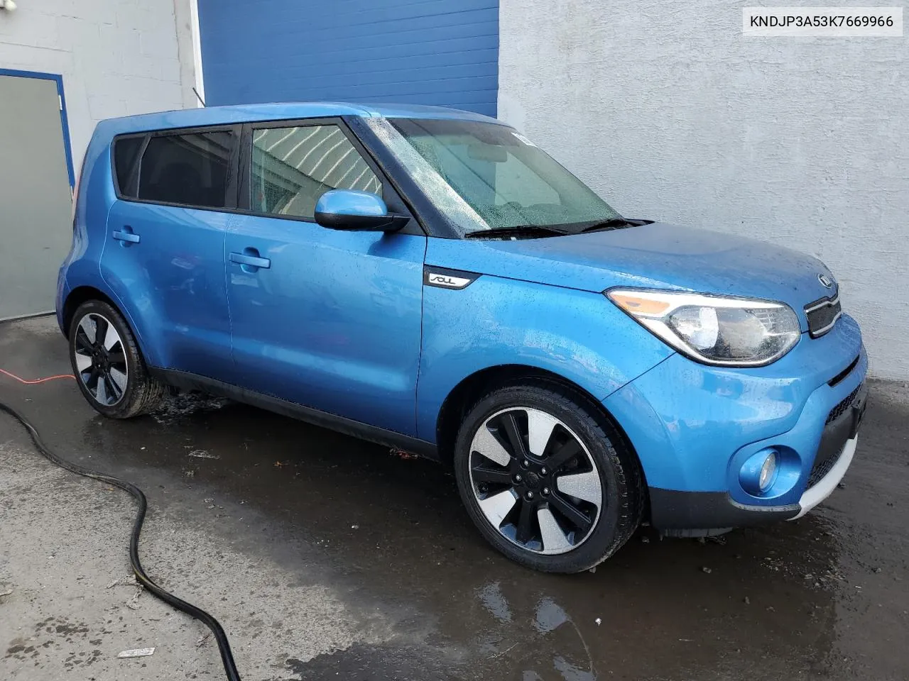 2019 Kia Soul + VIN: KNDJP3A53K7669966 Lot: 79100834