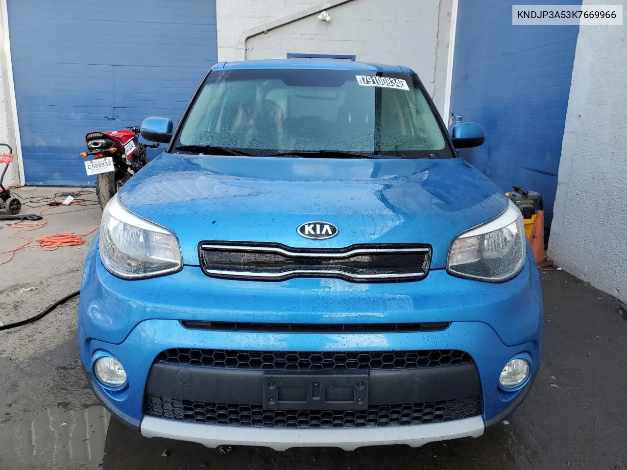 2019 Kia Soul + VIN: KNDJP3A53K7669966 Lot: 79100834