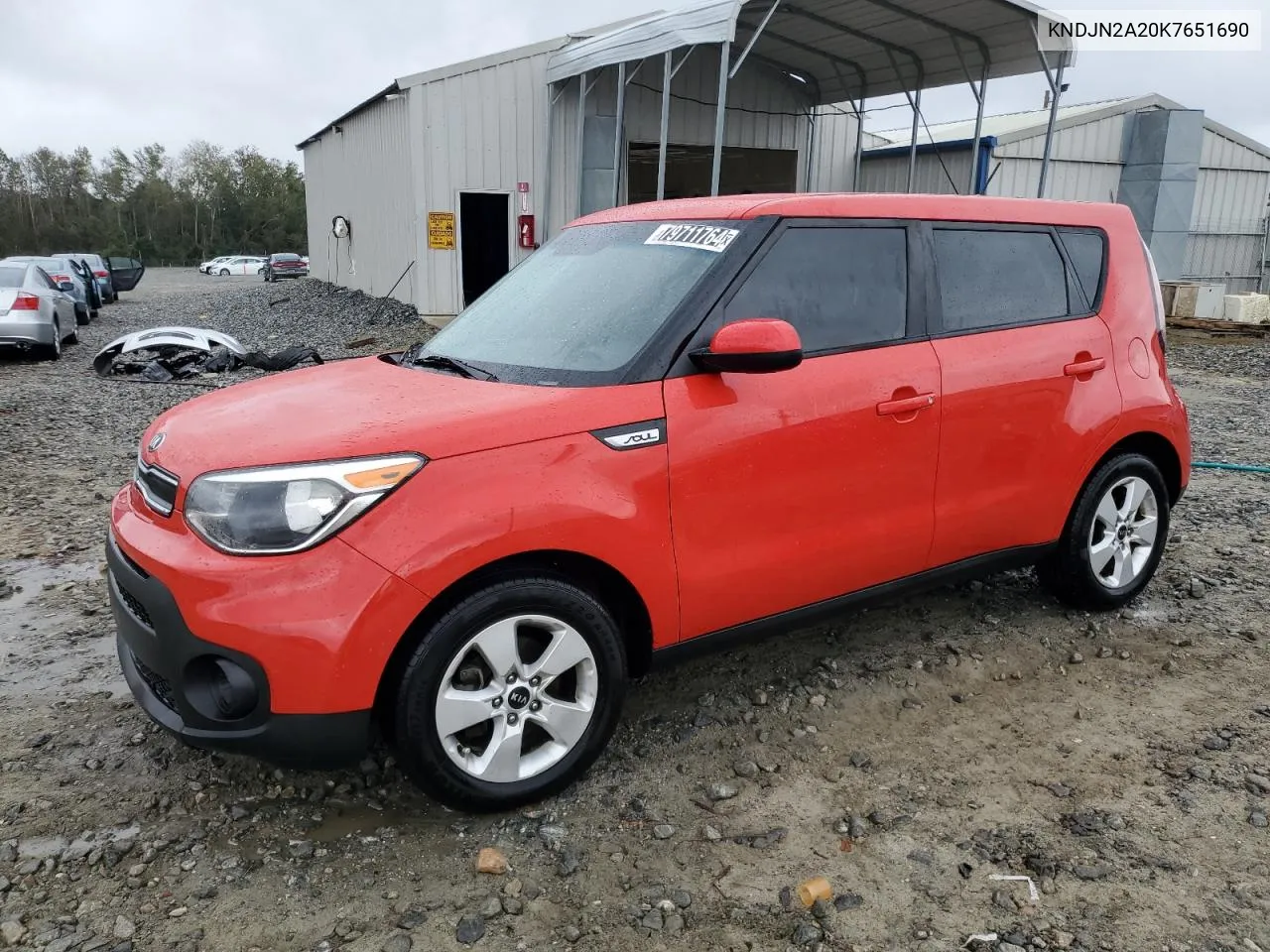 2019 Kia Soul VIN: KNDJN2A20K7651690 Lot: 79711764