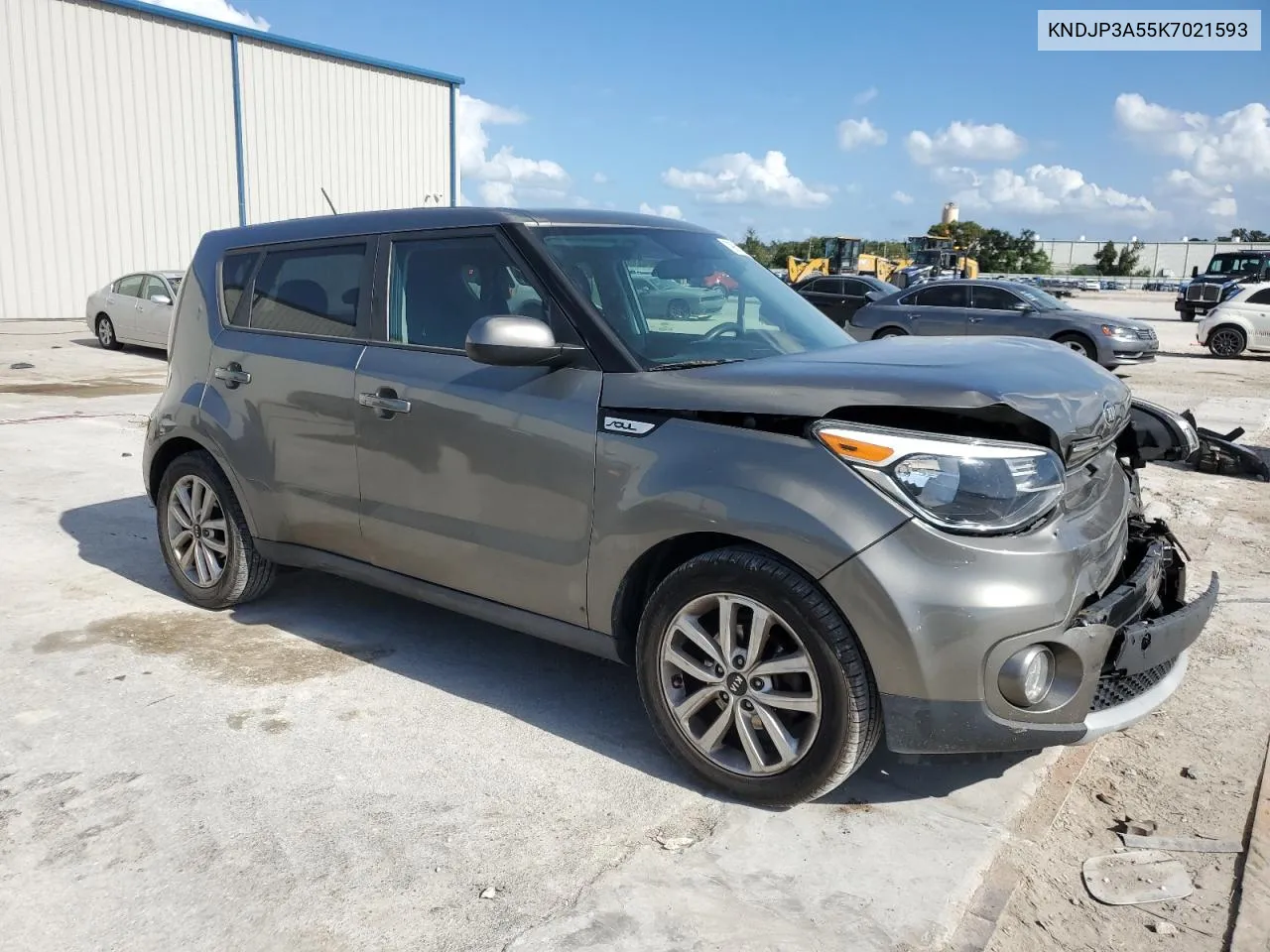 2019 Kia Soul + VIN: KNDJP3A55K7021593 Lot: 79857994