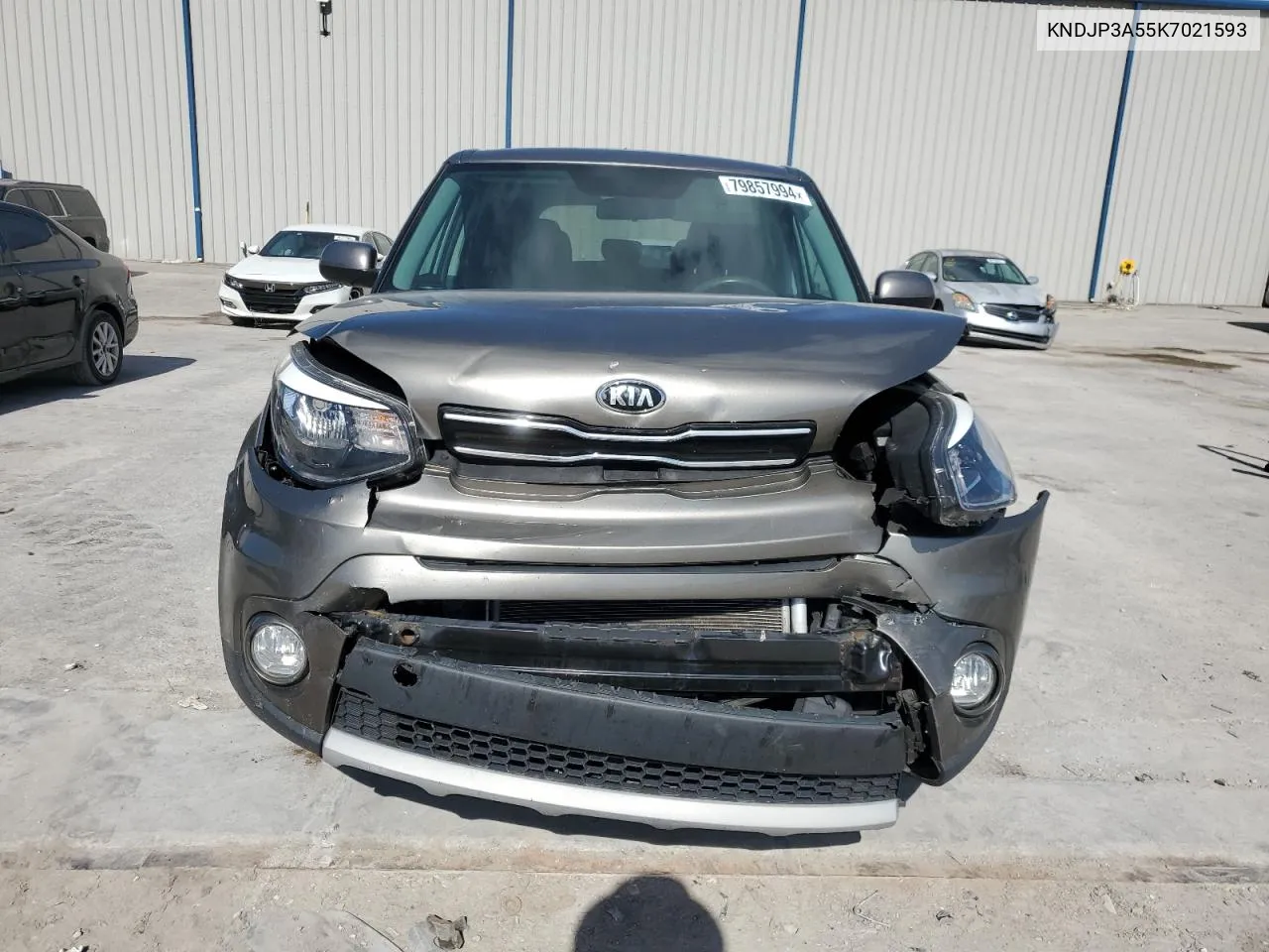 2019 Kia Soul + VIN: KNDJP3A55K7021593 Lot: 79857994