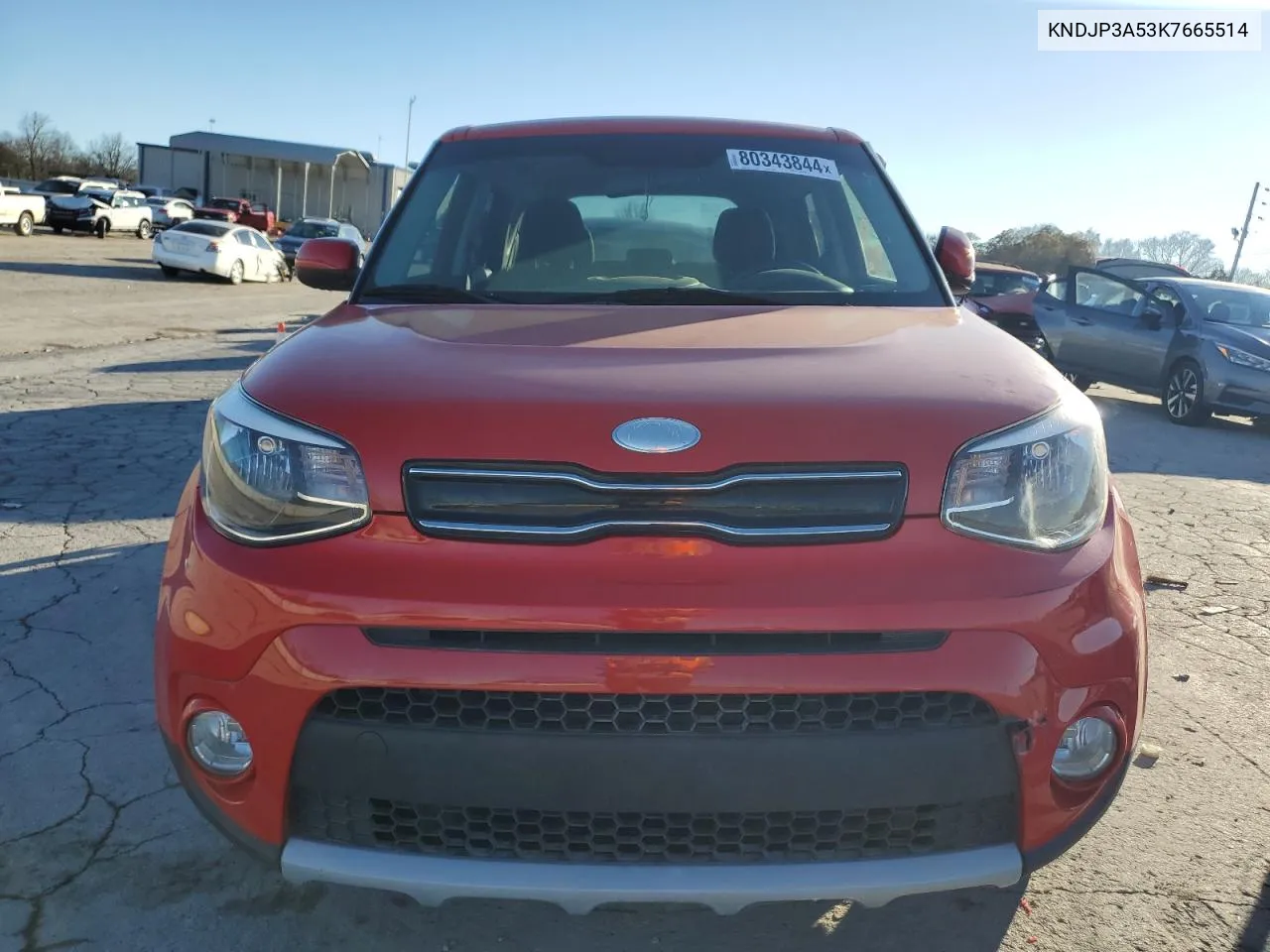 2019 Kia Soul + VIN: KNDJP3A53K7665514 Lot: 80343844