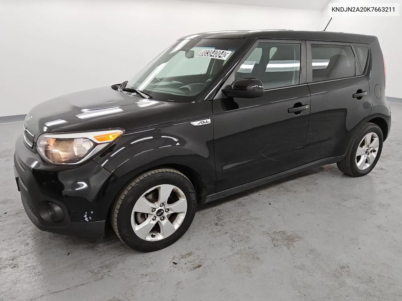 2019 Kia Soul VIN: KNDJN2A20K7663211 Lot: 80384004