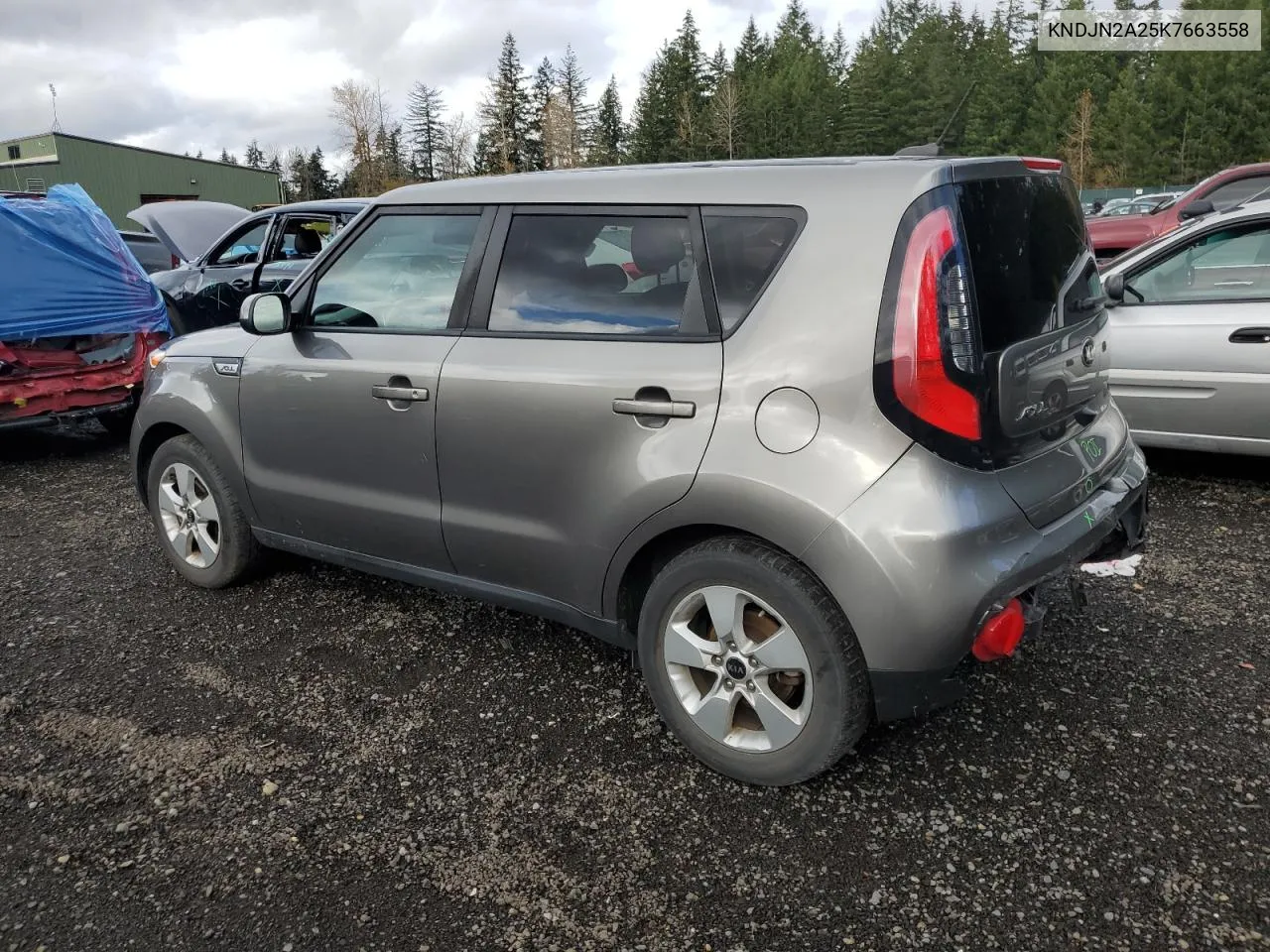 2019 Kia Soul VIN: KNDJN2A25K7663558 Lot: 80467734