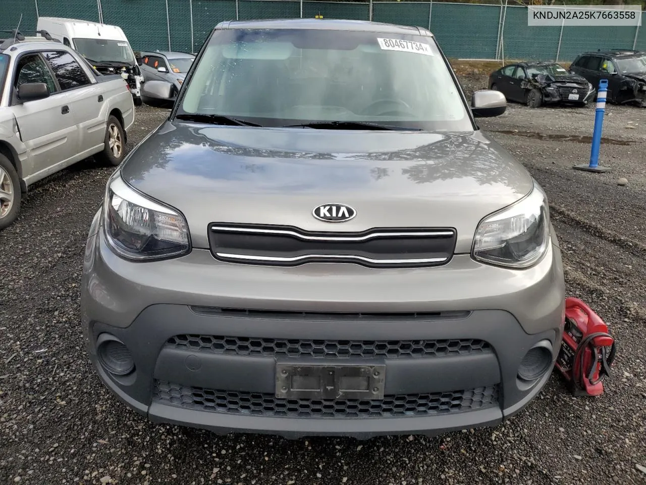 2019 Kia Soul VIN: KNDJN2A25K7663558 Lot: 80467734