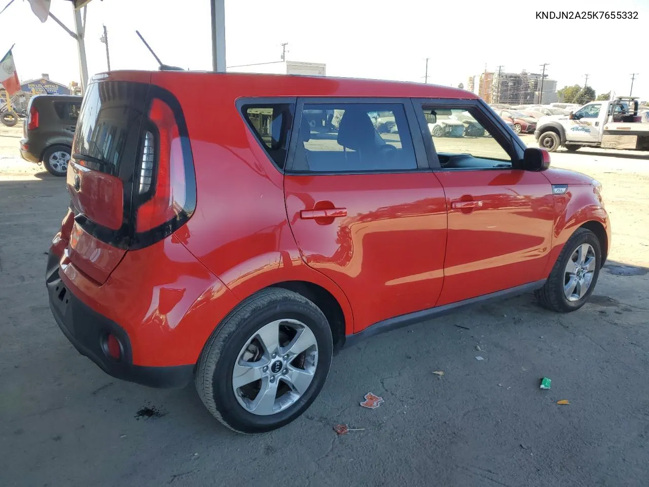 2019 Kia Soul VIN: KNDJN2A25K7655332 Lot: 80774394