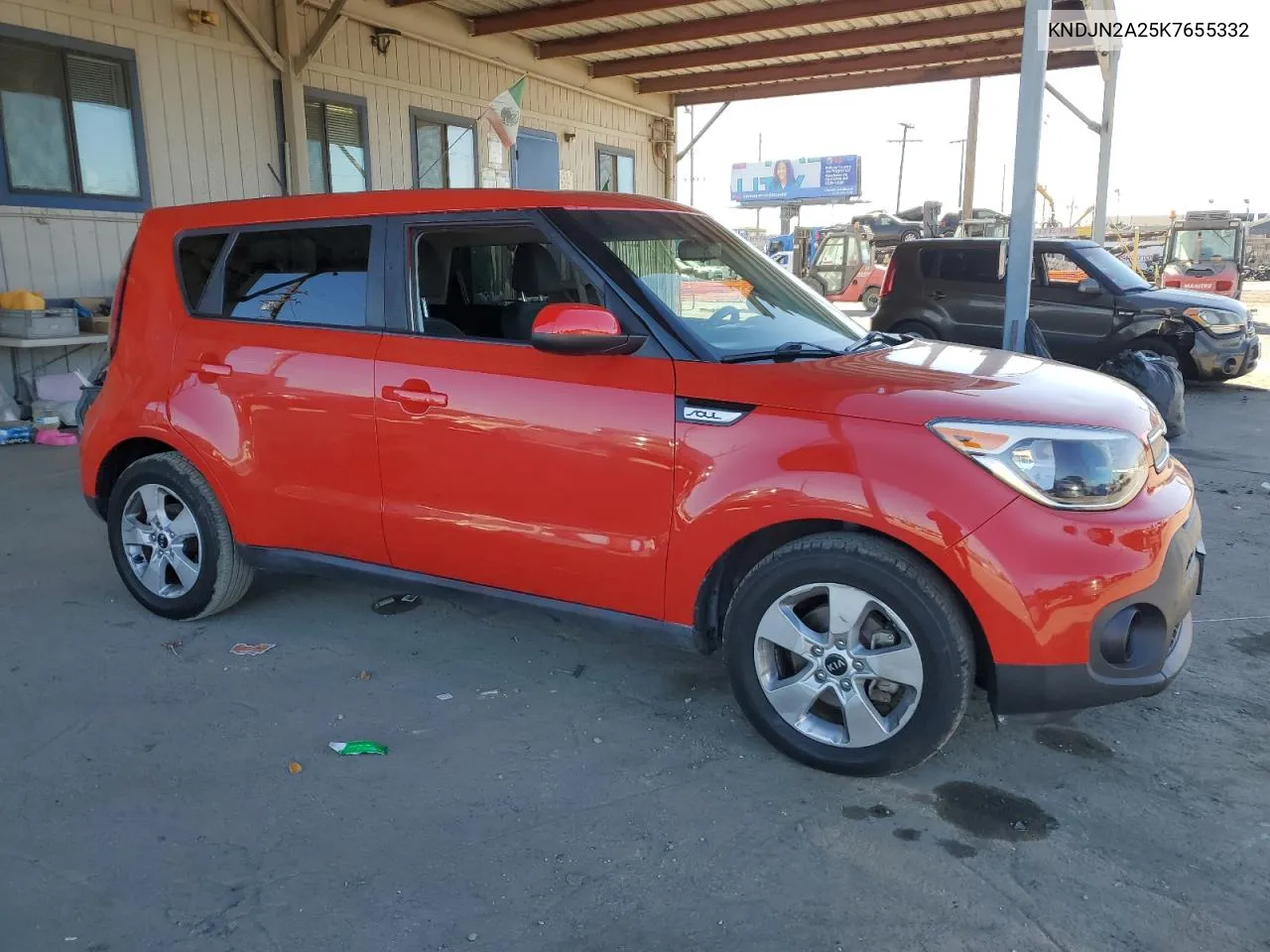 2019 Kia Soul VIN: KNDJN2A25K7655332 Lot: 80774394