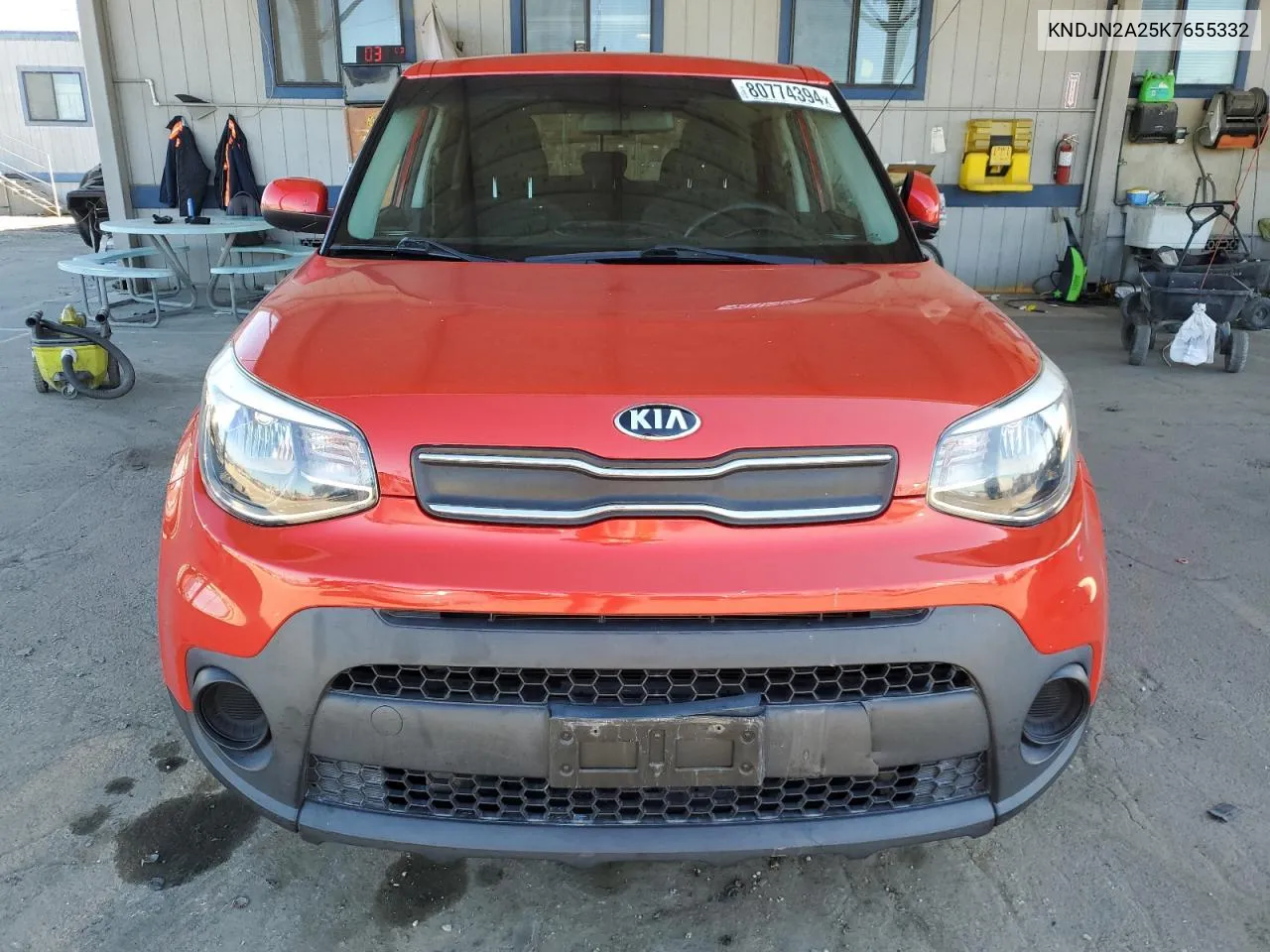 2019 Kia Soul VIN: KNDJN2A25K7655332 Lot: 80774394