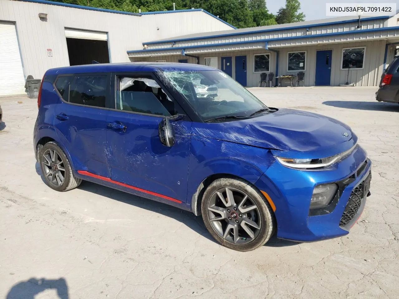 2020 Kia Soul Gt-Line Turbo VIN: KNDJ53AF9L7091422 Lot: 54269354