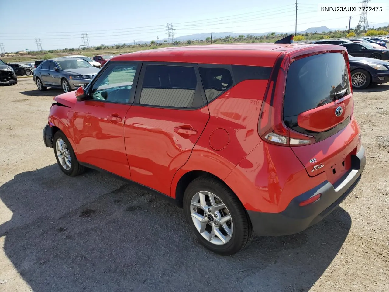 2020 Kia Soul Lx VIN: KNDJ23AUXL7722475 Lot: 54607374