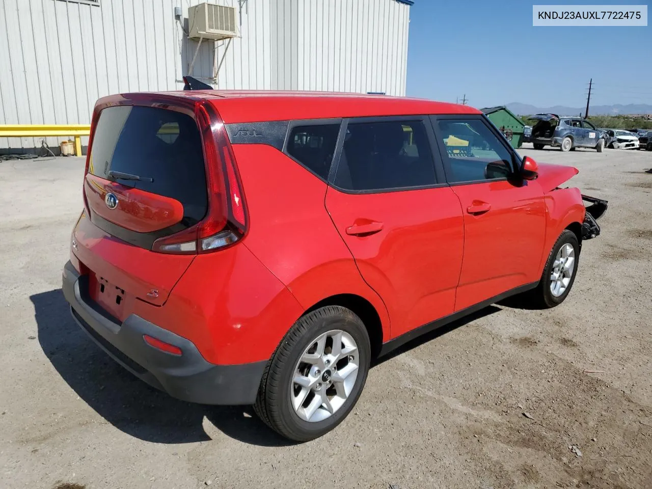 2020 Kia Soul Lx VIN: KNDJ23AUXL7722475 Lot: 54607374