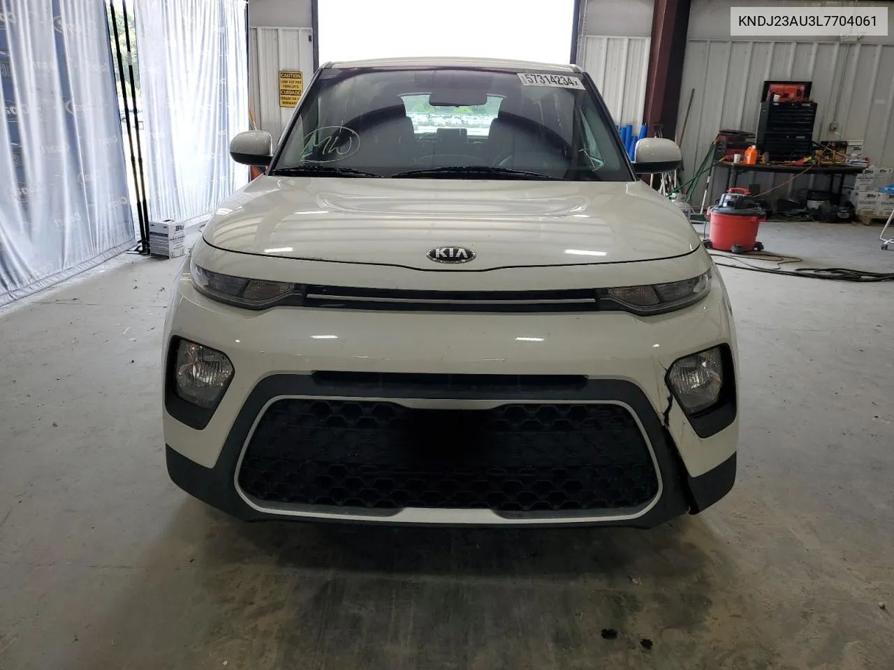 2020 Kia Soul Lx VIN: KNDJ23AU3L7704061 Lot: 57314234