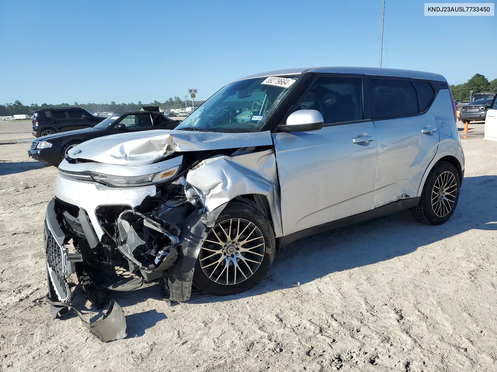 2020 Kia Soul Lx VIN: KNDJ23AU5L7733450 Lot: 58279664