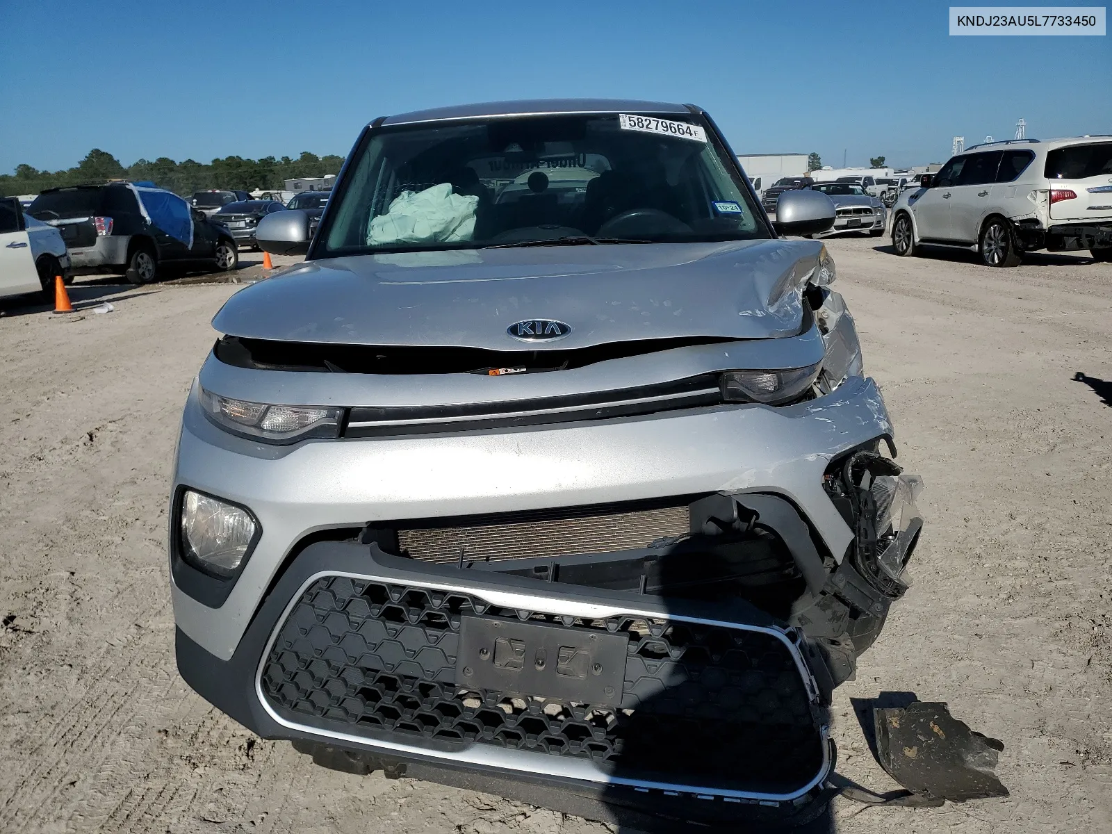 2020 Kia Soul Lx VIN: KNDJ23AU5L7733450 Lot: 58279664