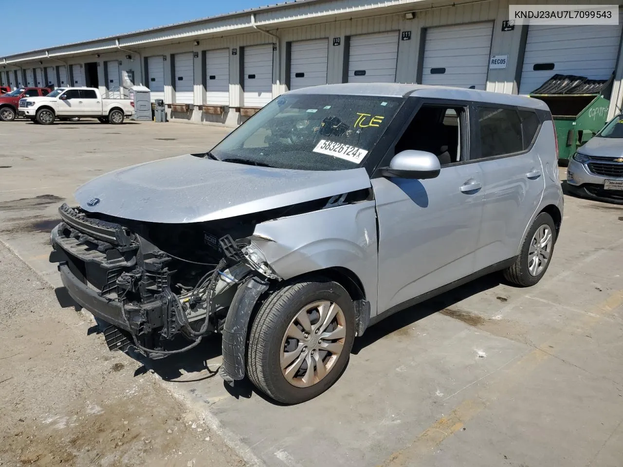 2020 Kia Soul Lx VIN: KNDJ23AU7L7099543 Lot: 58326124