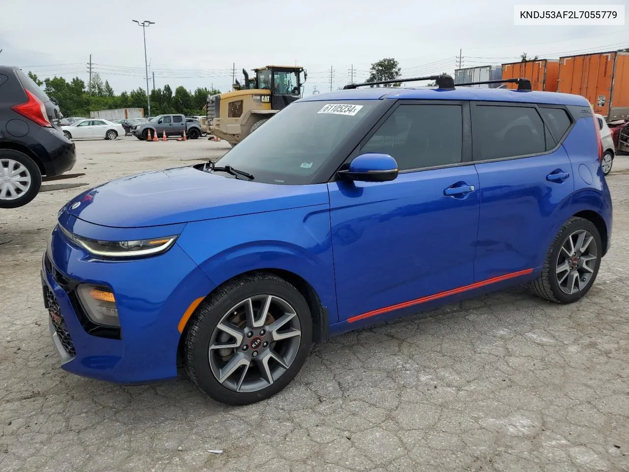 2020 Kia Soul Gt-Line Turbo VIN: KNDJ53AF2L7055779 Lot: 61105234