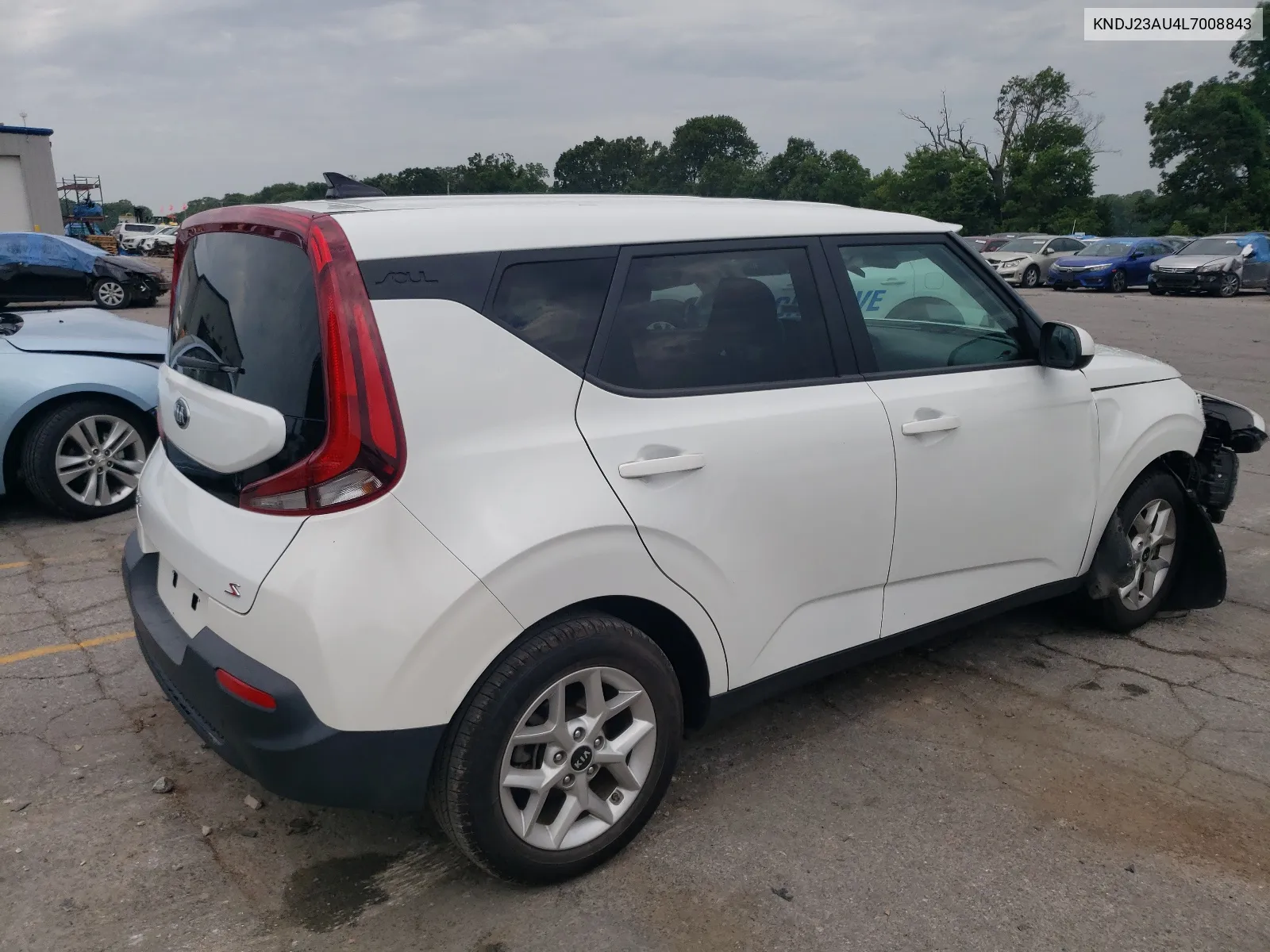 2020 Kia Soul Lx VIN: KNDJ23AU4L7008843 Lot: 61720034