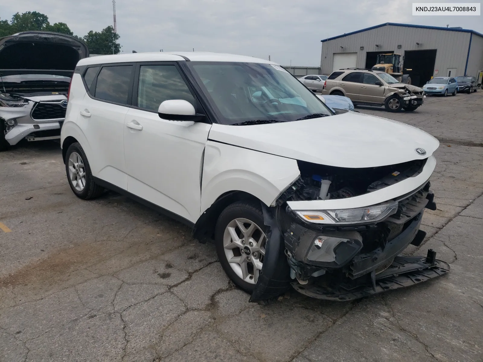 2020 Kia Soul Lx VIN: KNDJ23AU4L7008843 Lot: 61720034