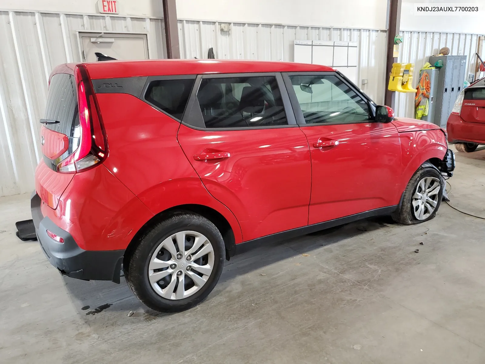 2020 Kia Soul Lx VIN: KNDJ23AUXL7700203 Lot: 64648474